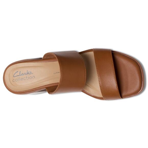 NWT Clarks Women Jaylan Dusk Tan Leather 7.5 Medium - Picture 2 of 7